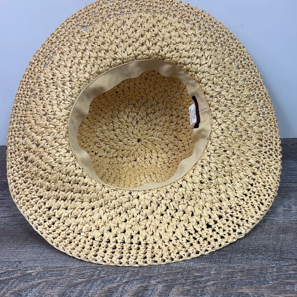 Lucky Brand Cowboy Hat With Turquoise Beads